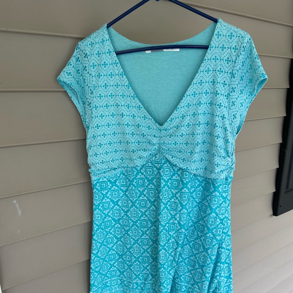 Teal Athleta dress